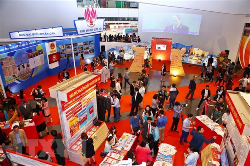 Quang cảnh Hội báo toàn quốc 2023.