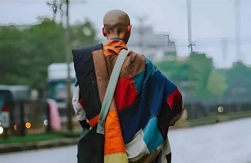 Sư Thích Minh Tuệ tên thật là Lê Anh Tú. (Ảnh: Fanpage Facebook Sư Thích Minh Tuệ)