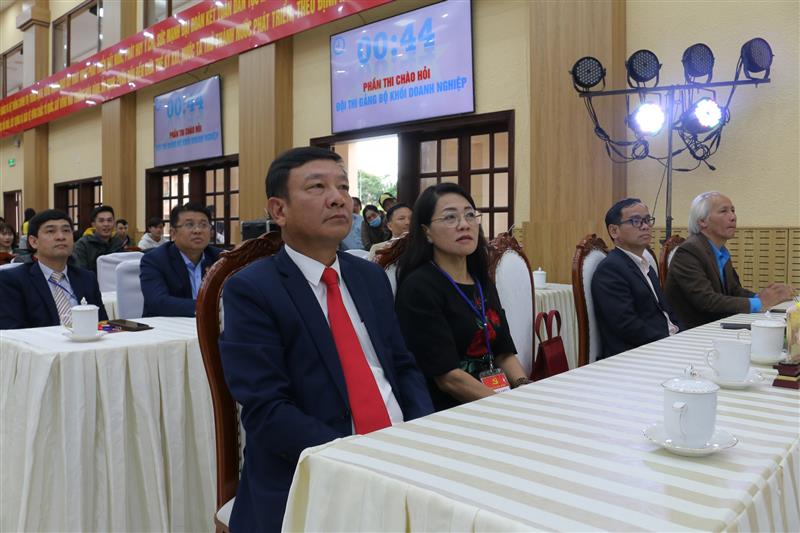 Các đồng chí trong Ban Tổ chức Hội thi.