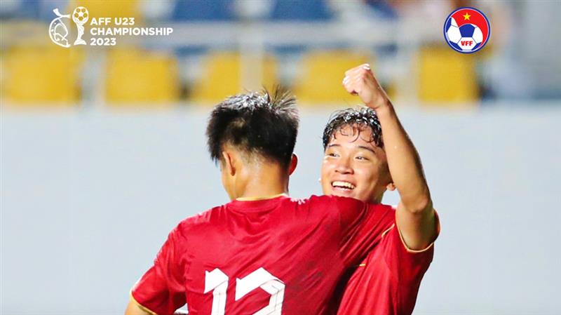 U23 giành vé vào chơi bán kết.