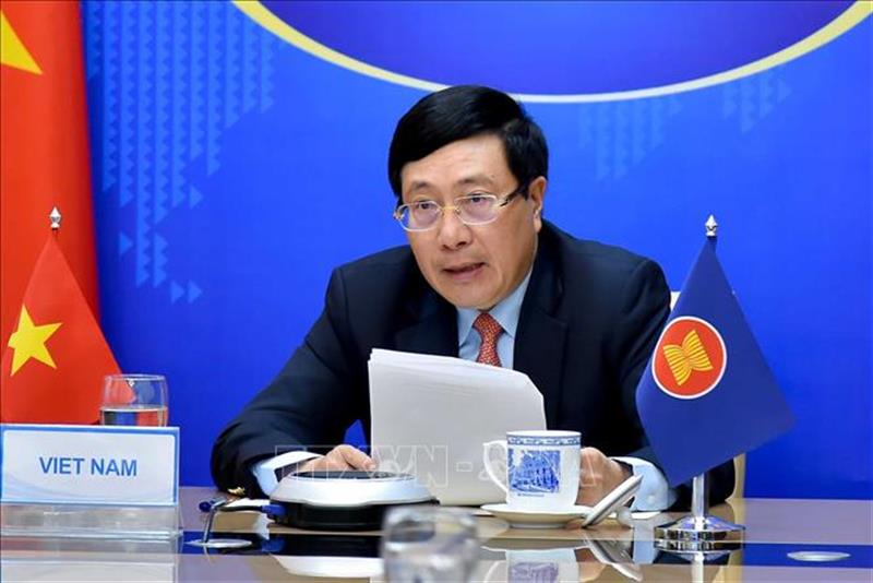 Phó Thủ tướng, Bộ trưởng Bộ Ngoại giao Phạm Bình Minh. Ảnh: TTXVN