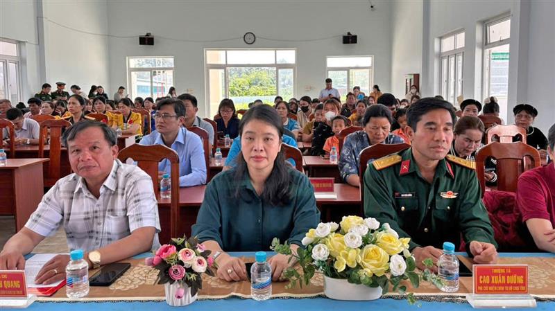 Các thành viên Ban Chỉ đạo 502 tỉnh tham dự lễ ra quân