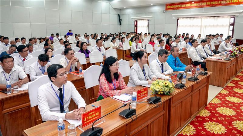 Đại biểu dự Đại hội. Ảnh N. Lân