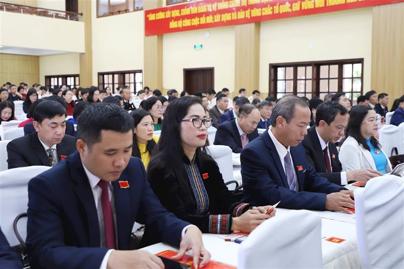 Các đại biểu dự Đại hội
