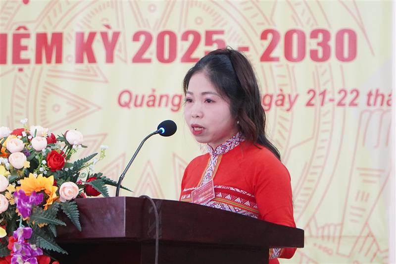Đại biểu tham gia thảo luận, tham luận tại Đại hội
