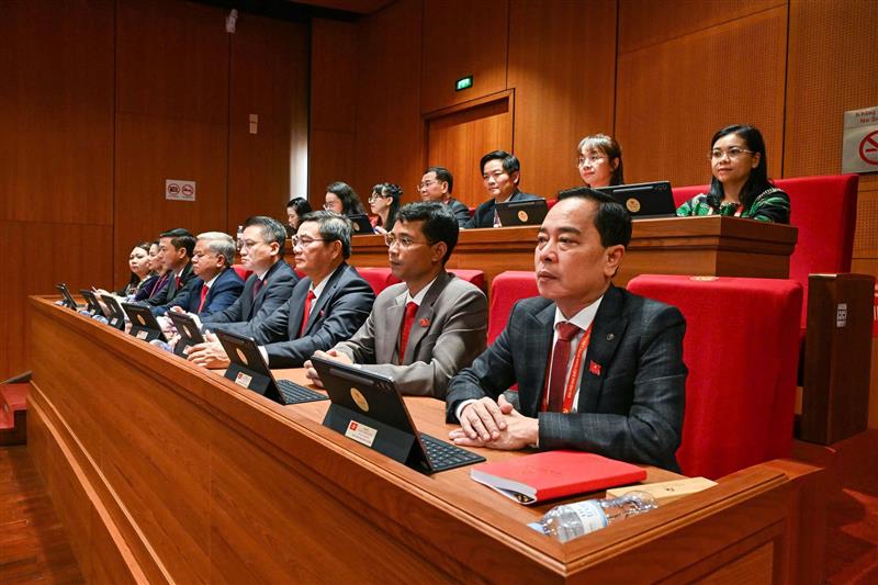 Các đại biểu tỉnh Lâm Đồng tham dự Đại hội