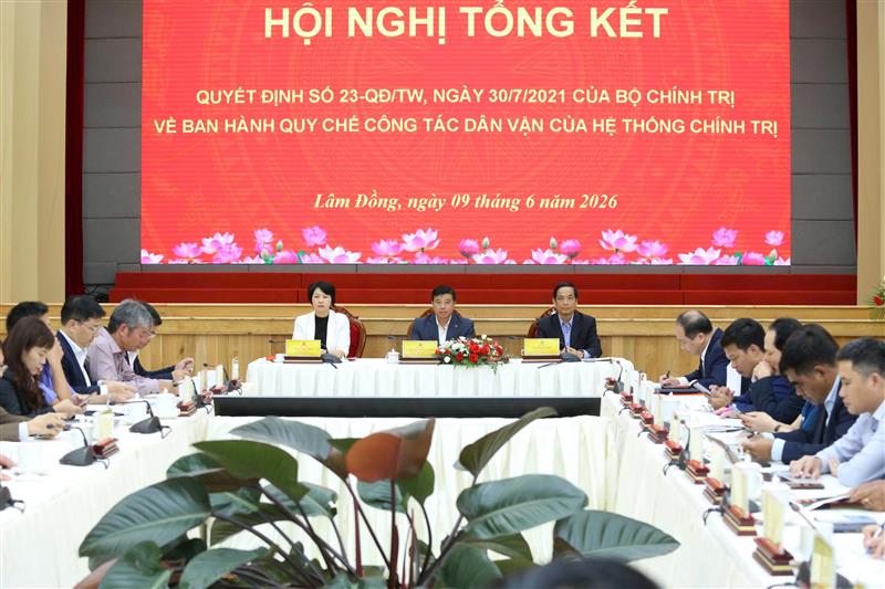 Quang cảnh Hội nghị