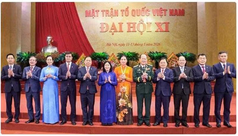 Các Ủy viên Ban Thường trực Ủy ban Trung ương Mặt trận Tổ quốc Việt Nam khóa XI, nhiệm kỳ 2026-2031.