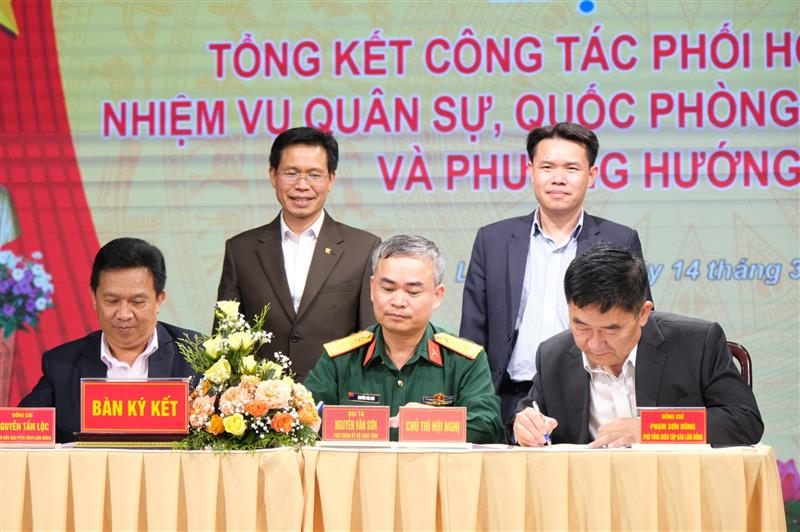Các đơn vị ký kết quy chế phối hợp năm 2024.
