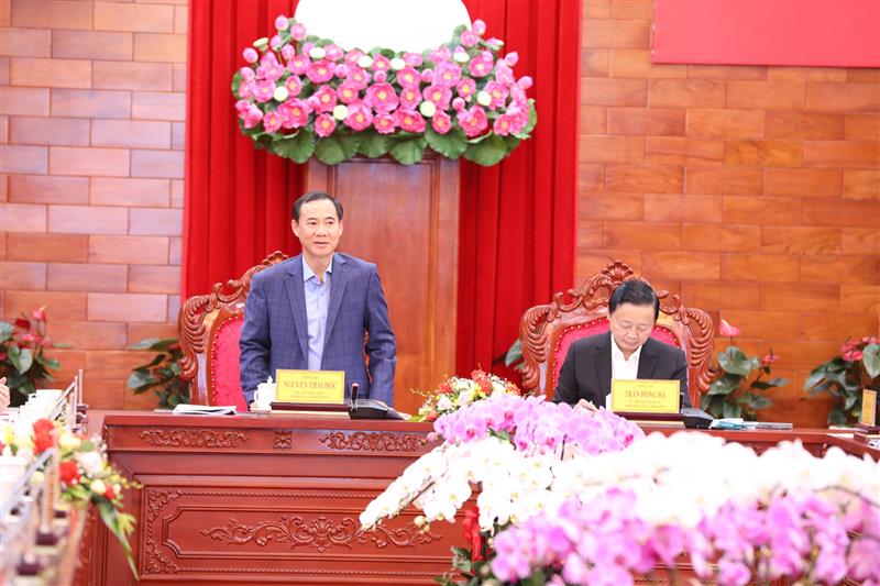 Quyền Bí thư Tỉnh uỷ Lâm Đồng Nguyễn Thái Học  khẳng định rằng, 2 dự án cao tốc này rất cần thiết, rất cấp bách đối với Lâm Đồng và mang tính khả thi, hiệu quả cao.