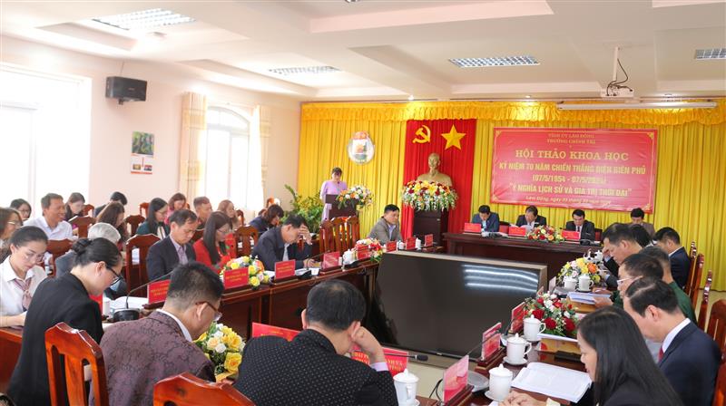 Quang cảnh hội thảo.