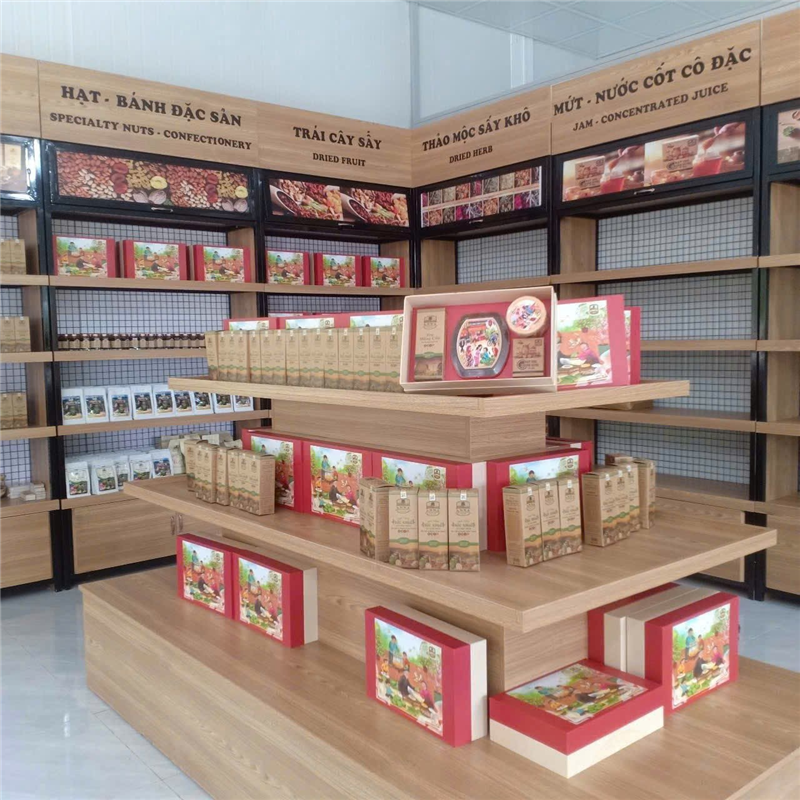 Góc trưng bày sản phẩm của hộ kinh doanh