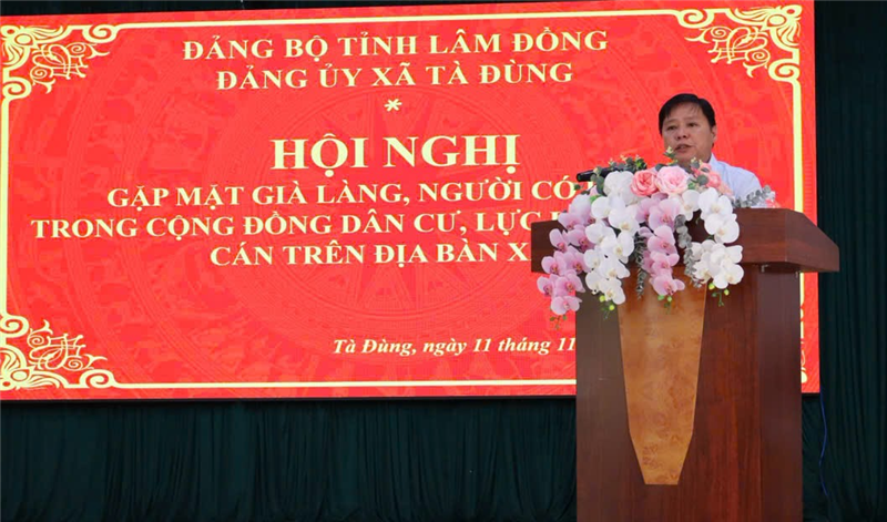 Đồng chí Nguyễn Hữu Tấn, Phó Bí thư Thường trực Đảng ủy