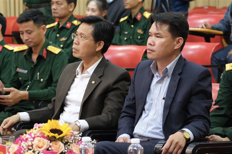 Lãnh đạo Ban Tuyên giáo Tỉnh uỷ, Sở Thông tin và Truyền thông tham dự Hội nghị.