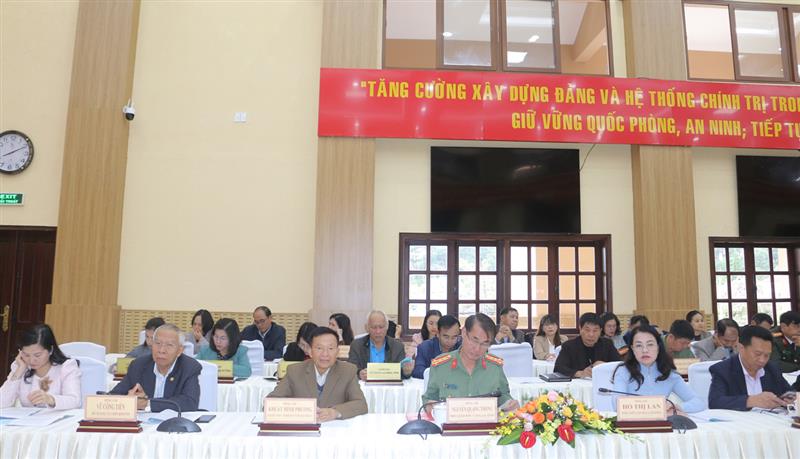 Các đại biểu tham dự Hội nghị