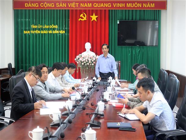 Nâng cao chất lượng công tác tuyên truyền miệng từ thực tiễn Vòng sơ khảo Hội thi Báo cáo viên, Tuyên truyền viên giỏi tỉnh Lâm Đồng