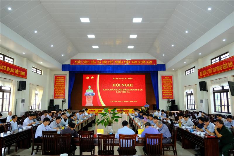 Quang cảnh hội nghị.