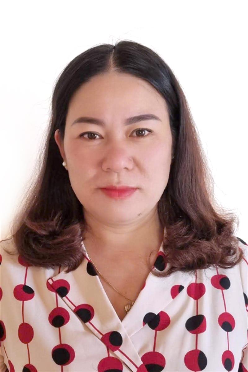 Đồng chí Huỳnh Thị Mộng Thảo, Phó Trưởng phòng Đoàn thể và các hội, Ban Tuyên giáo và Dân vận Tỉnh ủy Lâm Đồng.