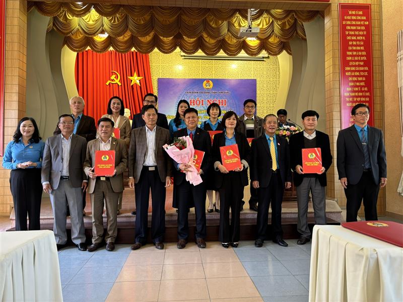 Ra mắt Ban Thường vụ Công đoàn Khối Chính quyền tỉnh Lâm Đồng