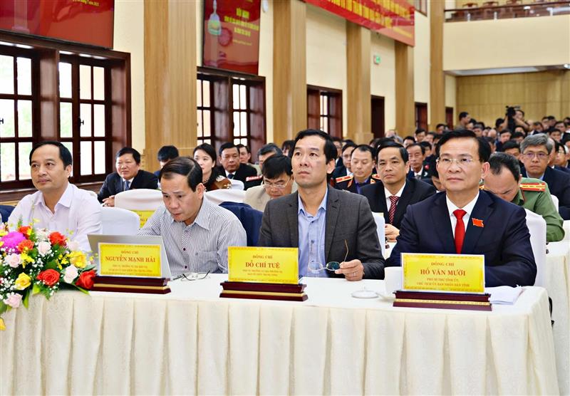 Các đại biểu Trung ương tham dự Hội nghị
