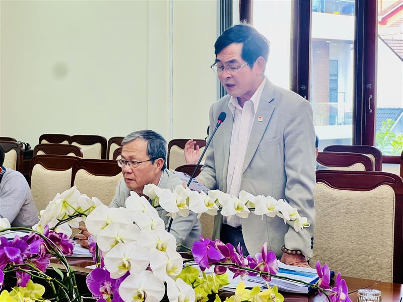 Đại diện tổ chức thành viên của Mặt trận, các chuyên gia tham gia góp ý phản biện đồ án.