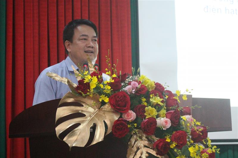 TS.Trần Chí Thành phát biểu tham luận