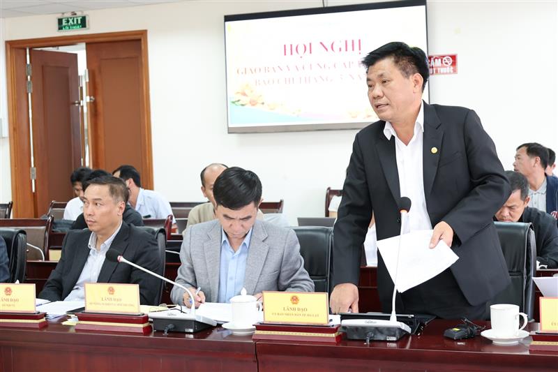 Đại diện lãnh đạo UBND TP Đà Lạt thông tin về việc tạm ngưng dịch vụ xe điện du lịch và xe ngựa trên địa bàn thành phố 