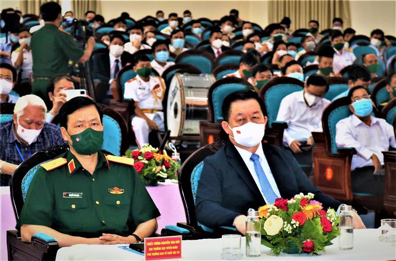 Đồng chí Nguyễn Trọng Nghĩa, Bí thư TƯ Đảng, Trưởng Ban Tuyên giáo TƯ về dự và chỉ đạo hội thi