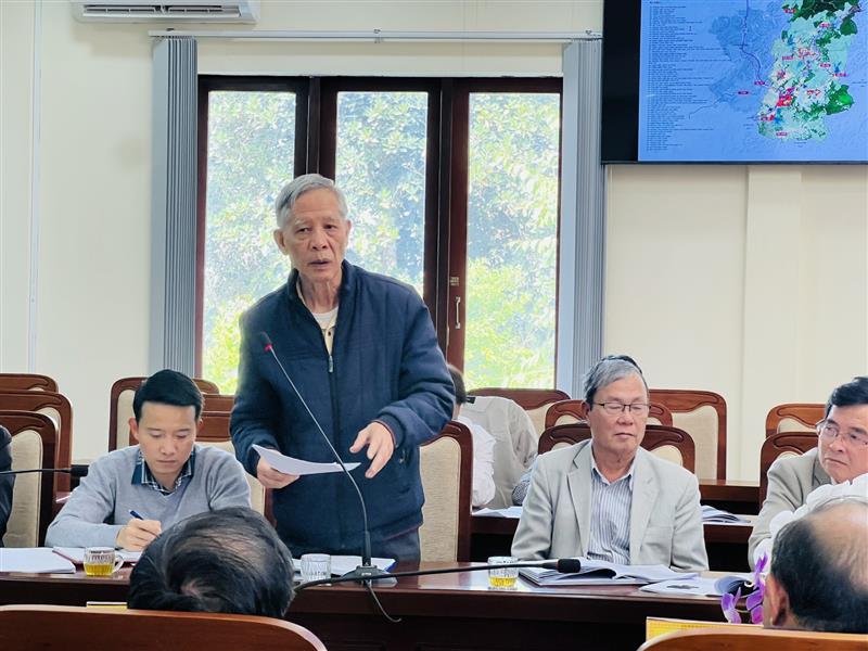 Đại diện tổ chức thành viên của Mặt trận, các chuyên gia tham gia góp ý phản biện đồ án.