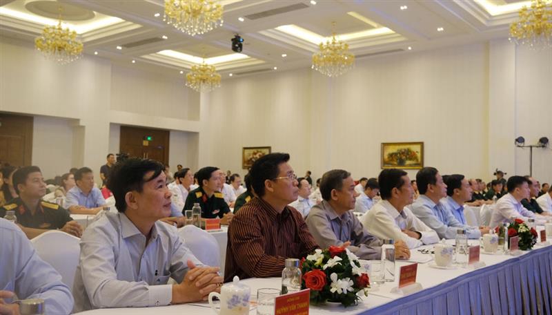 Đại diện Ban Tuyên giáo các tỉnh uỷ, thành uỷ tham dự buổi gặp mặt.