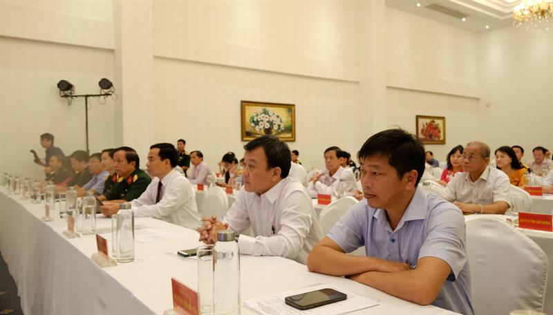 Đại diện lãnh đạo Sở Thông tin và Truyền thông các tỉnh uỷ, thành uỷ tham dự buổi gặp mặt.