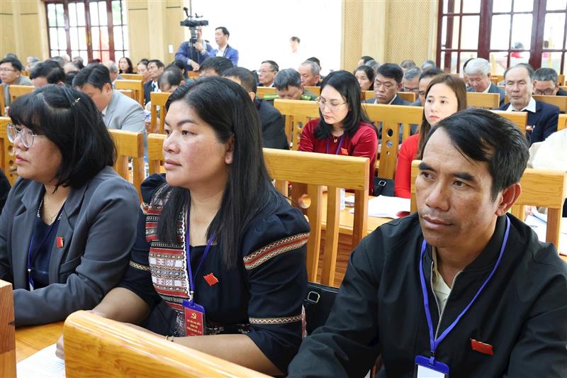 Các đại biểu tham dự Đại hội