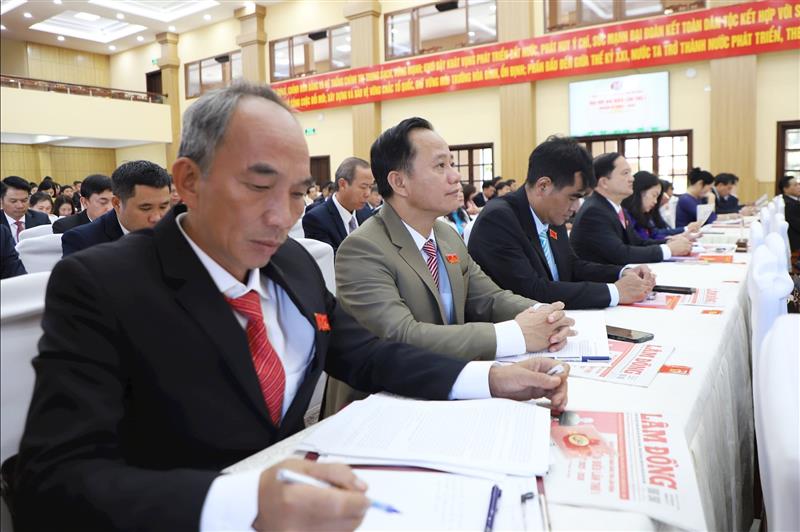Đại biểu tham dự Đại hội