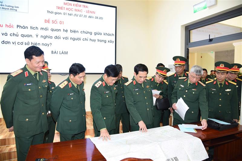 Đại tướng Phan Văn Giang, Ủy viên Bộ Chính trị, Bộ trưởng Bộ Quốc phòng thăm, kiểm tra Học viện (4/2025)