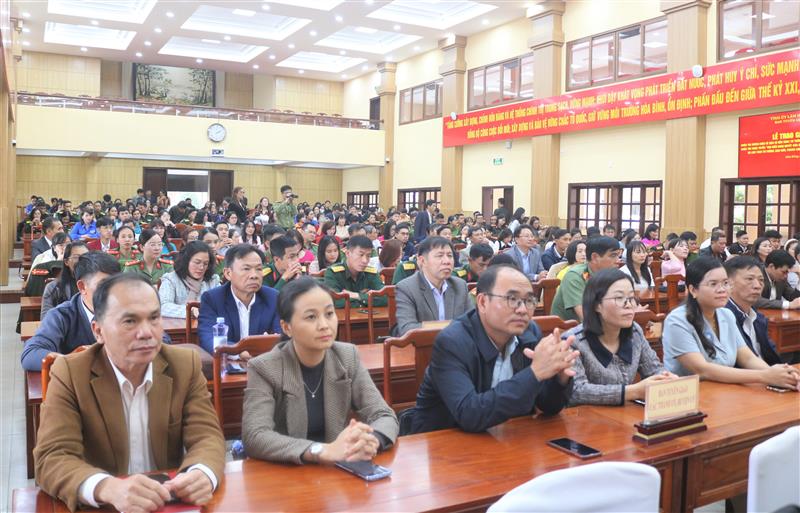 Các đại biểu tham dự phát động cuộc thi
