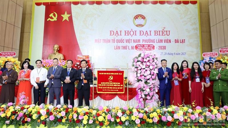 Đại hội đại biểu Mặt trận Tổ quốc Phường Lâm Viên – Đà Lạt