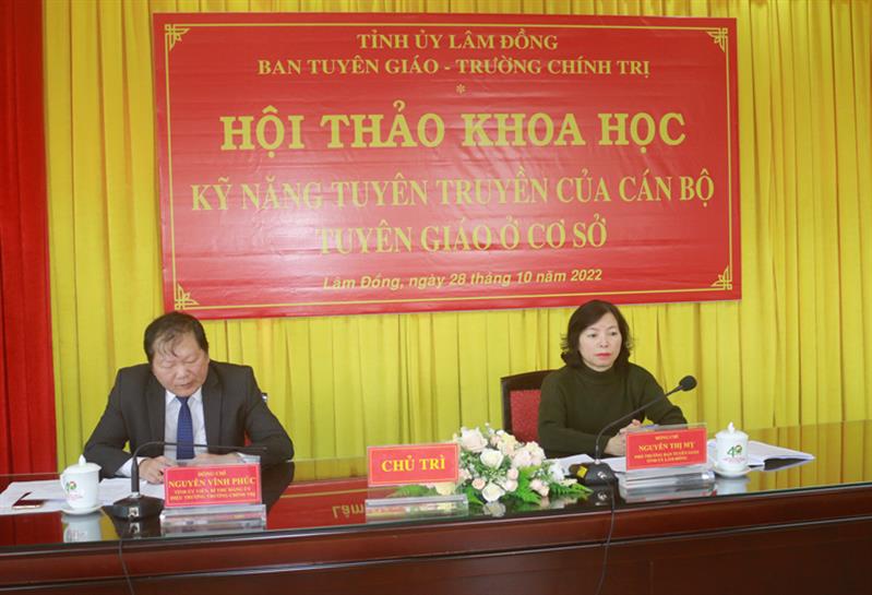 Chủ trì Hội thảo