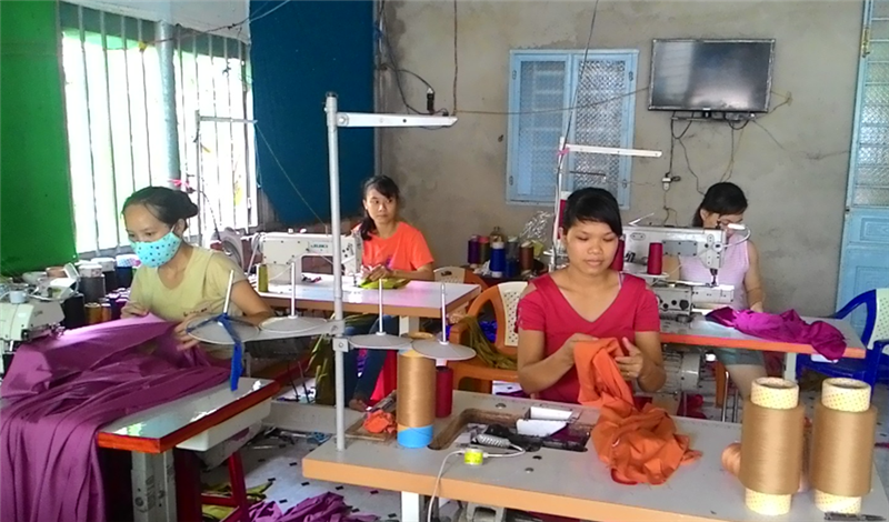 Đào tạo nghề nông thôn ở Đạ Tẻh. Ảnh Thanh Hồng.PNG