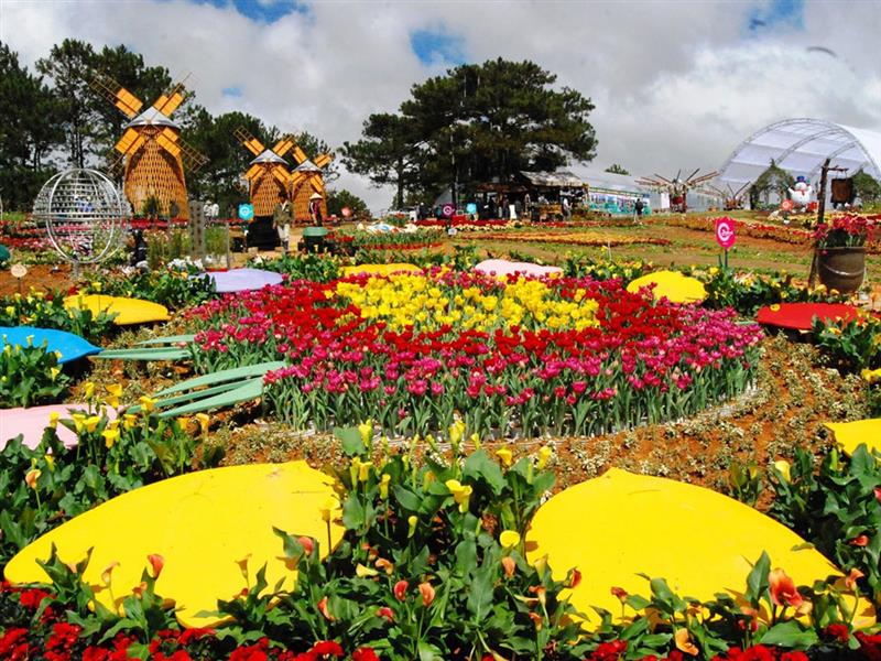 Festival Hoa luôn có sức hấp dẫn đặc biệt với du khách