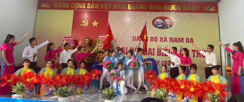 Chương trình văn nghệ chào mừng Đại hội xã Nam Đà