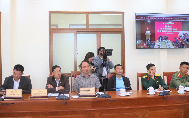Hoạt động báo chí của địa phương.