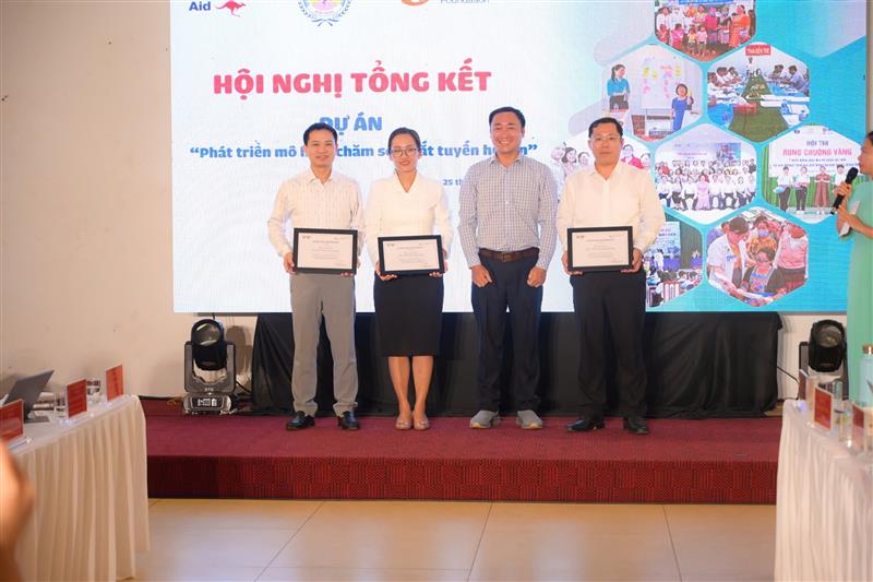 Hội nghị tổng kết dự án phát triển mô hình chăm sóc mắt tuyến huyện