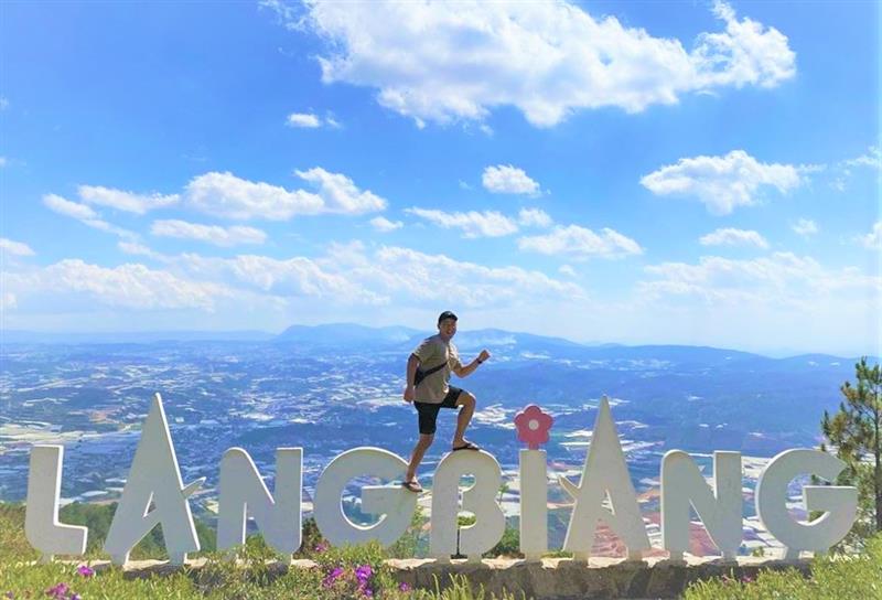 Lạc Dương nhìn từ đỉnh Langbian