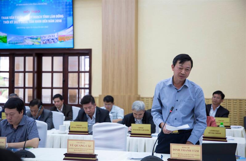 Ông Đinh Thanh Tâm góp ý cho Đồ án Quy hoạch