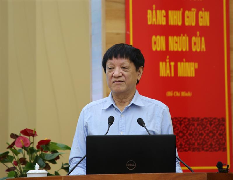 PGS.TS Trần Trọng Hanh - Chủ nhiệm Đồ án, báo cáo đề dẫn