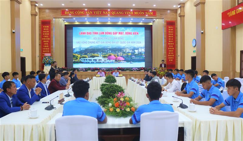 Quang cảnh buổi gặp mặt.