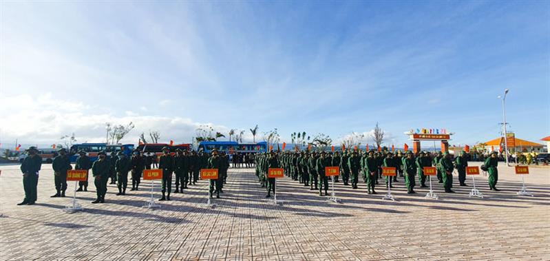 Tiếp bước đàn anh, những thanh niên ưu tú của Lâm Đồng sẵn sàng lên đường làm nhiệm vụ