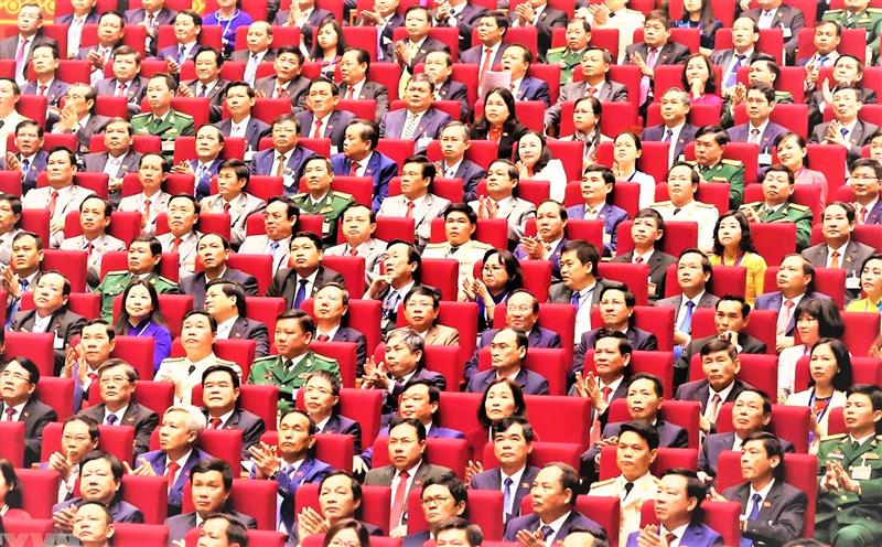 Các đại biểu dự phiên khai mạc Đại hội.