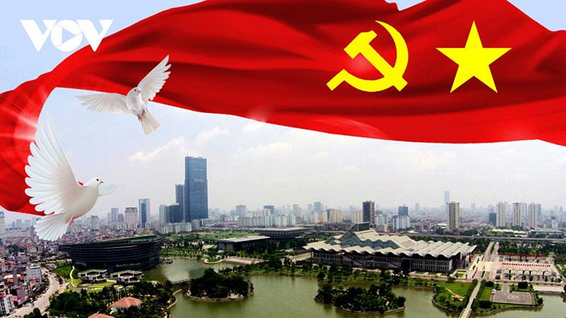 Tự hào Đảng quang vinh.