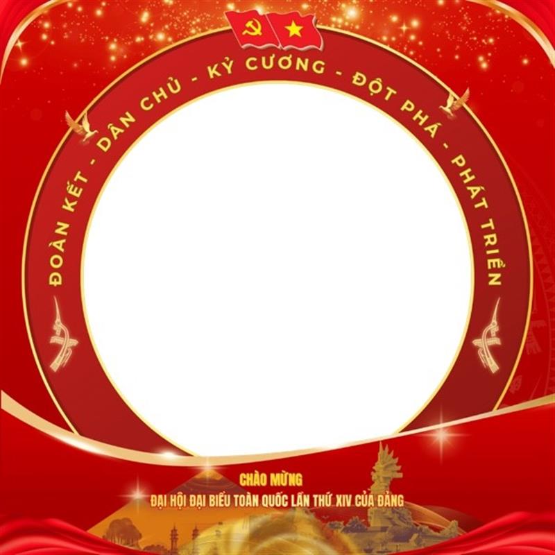 Avatar đại diện chào mừng Đại hội đại biểu toàn quốc lần thứ XIV của Đảng Avatar đại diện chào mừng Đại hội đại biểu toàn quốc lần thứ XIV của Đảng